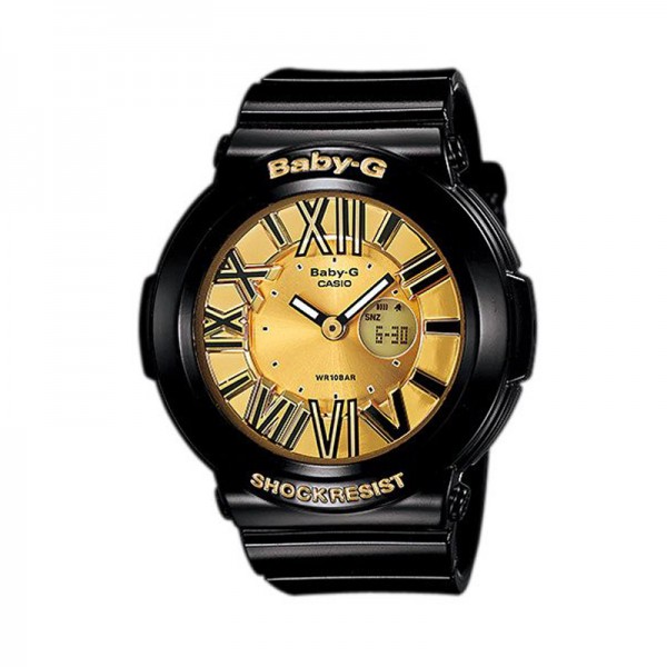 Casio Baby-G BGA-160-1BDR Ladies Gold Digital Analog